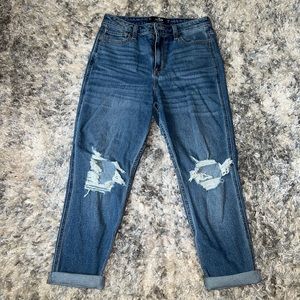 Hollister | Ultra High-Rise Mom Jean | Vintage Stretch Sz 9